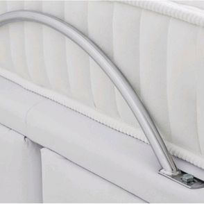 Base Bau Phy Corino Branco Solteiro 88cm - 51462