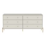 comodajaspercom6gavetasoffwhite