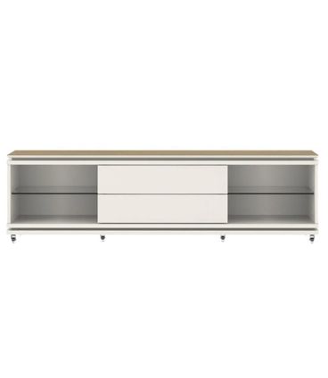 Rack Lewis Off White Gloss Base Freijo 2,20 MT - 69678
