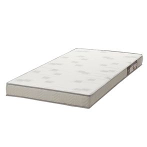 Colchao Light D23 Solteiro Branco Cinza e Marrom 78cm - 70200