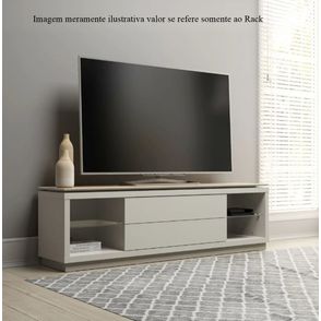 Rack New Lincoln Off White Fosco Base Cinamomo 2,40 MT - 69679