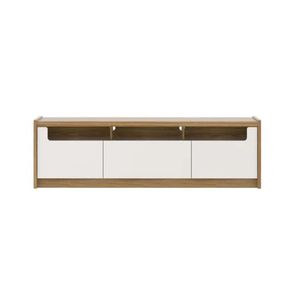 Rack Oslo Off White com Base Freijo 180cm - 69680