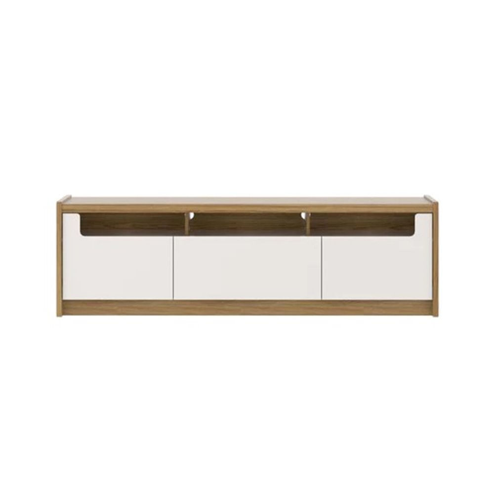 Rack-Oslo-Off-White-Gloss-com-Base-Freijo-220-MT---69682