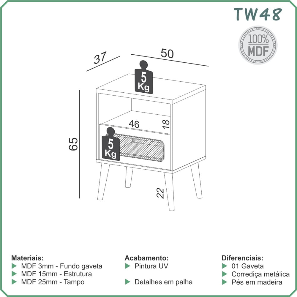 Mesa-de-Cabeceira-Nature-TW48-cor-Freijo-1-Gaveta-com-Tela-Sextavada-Palha-Natural-50-cm---69420