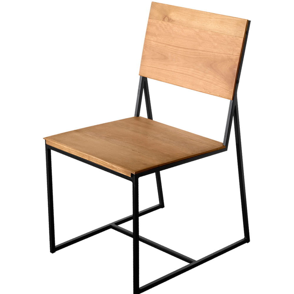 Cadeira-Rumba-Industrial-em-Madeira-Mel-e-Base-Preta-de-aco-sem-Braco-com-46cm-de-largura---70370