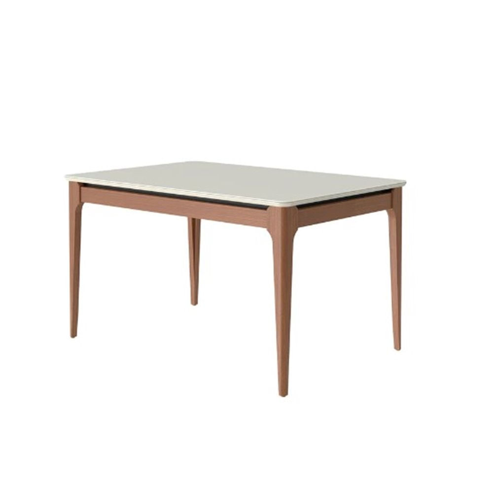 Mesa-Addar-Tampo-com-Vidro-Cor-Off-White-Fosco-Base-Natural-130cm---70428