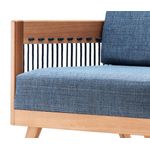 PoltronaSaibiAssentoAlgodaoEstruturaMadeiraCedro82cm70470