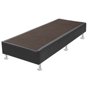 Base Sommier de Cama Courino Cinza Solteiro 78cm - 70517