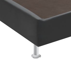 Base Sommier de Cama Courino Cinza Solteiro 78cm - 70517