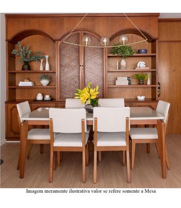 Mesa Lauren Tampo Off White Base Natural 180cm - 70552