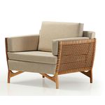 PoltronaCutieAssentoAlgodaoCordaFitaEstruturaMadeiraCedro85cm70555