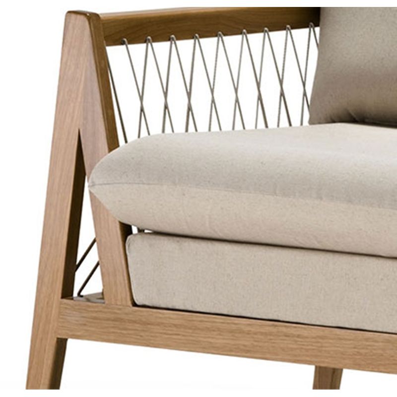 PoltronaPlenoAssentoAlgodaoCordaChataEstruturaMadeiraCedro85cm70574