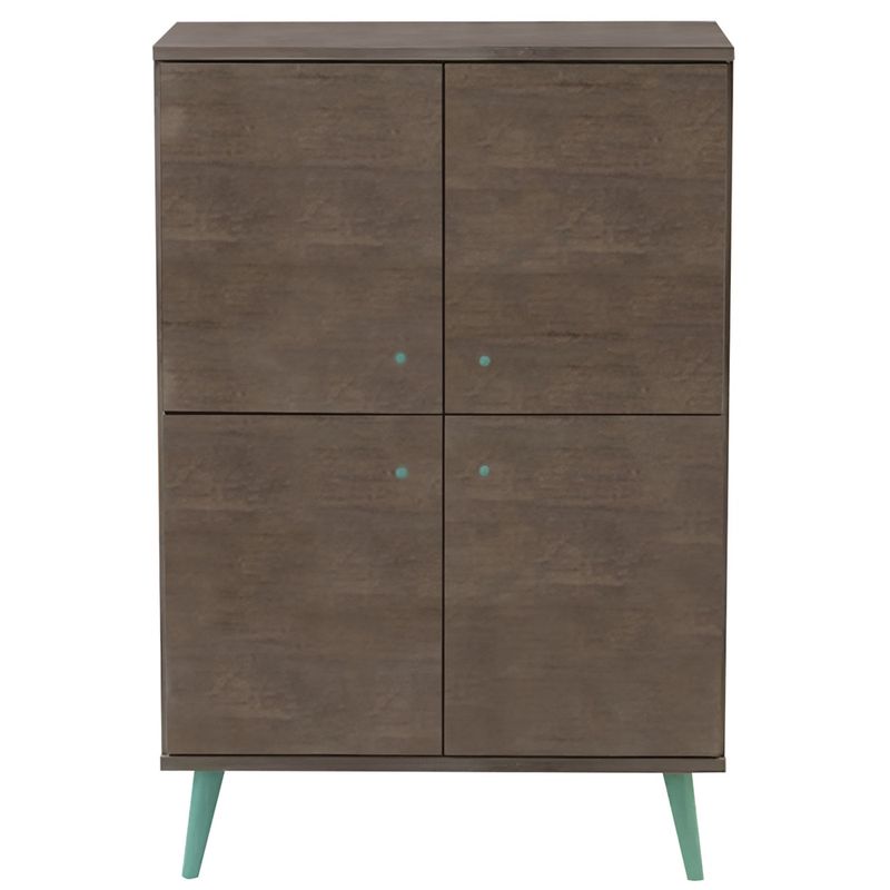 EstanteUnique4PortascorRobleImperialcomPesAzuis83cm33425