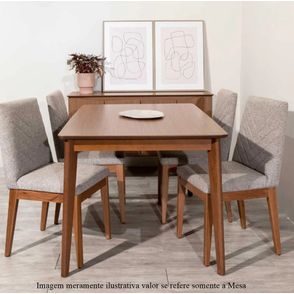 Mesa Olive Tampo e Base Cor Natural 135cm - 70671