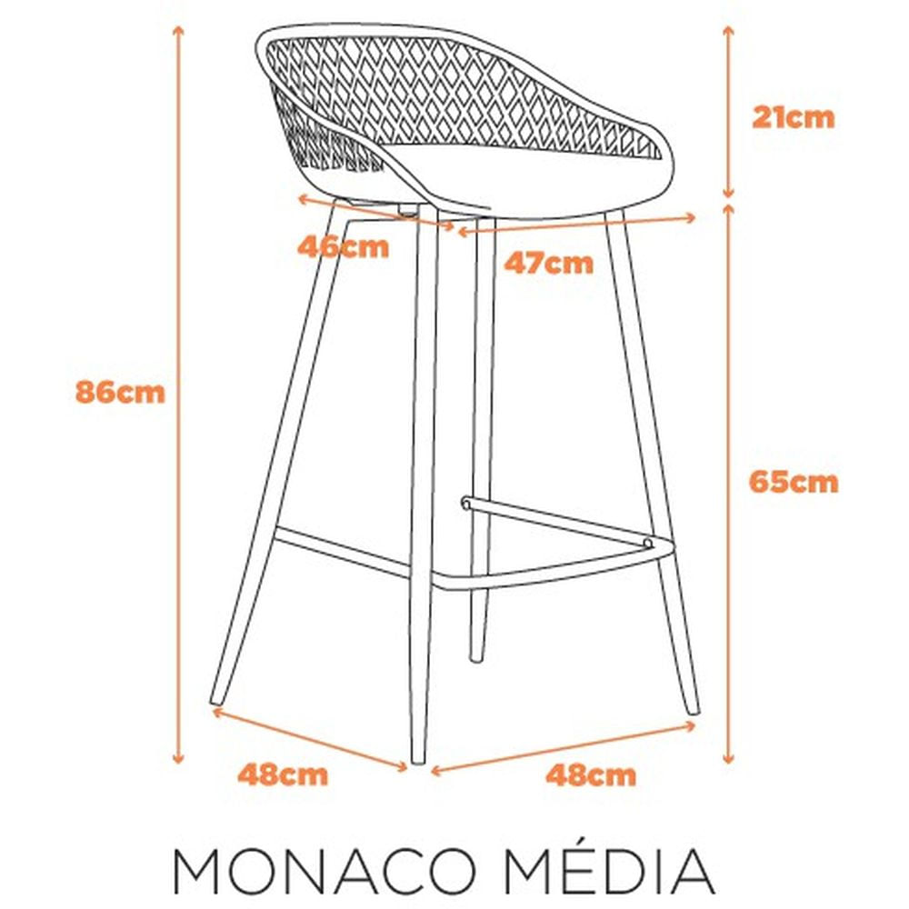 Banqueta-Monaco-Polipropileno-Azul-Marinho-com-Base-em-Aco-86-cm---70792