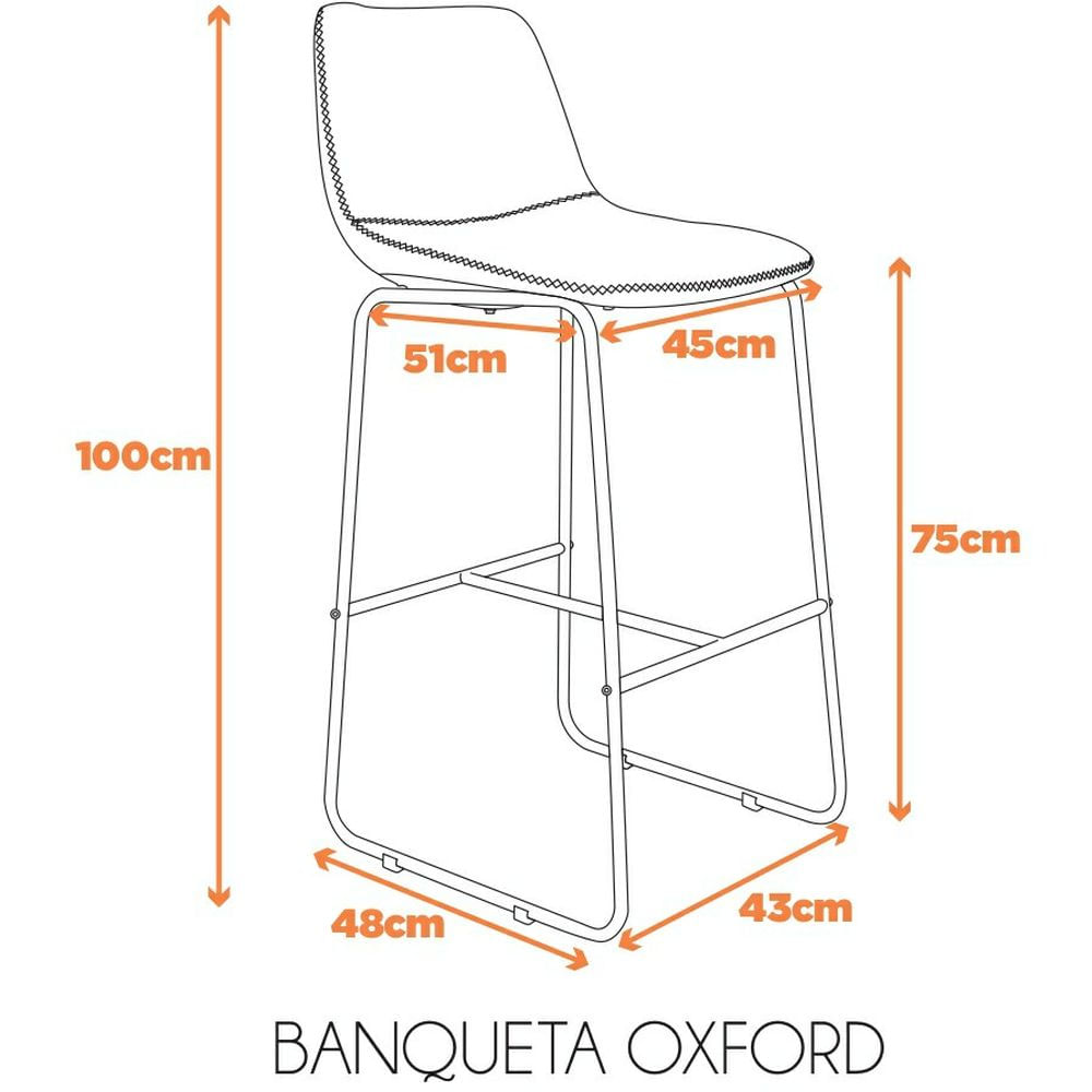 Banqueta-Oxford-Couro-Ecologico-Caramelo-com-Base-Aco-106-cm---61203