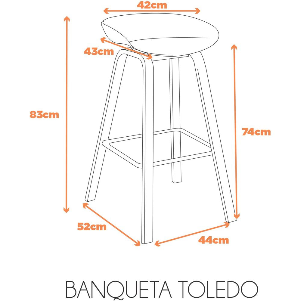 Banqueta-Toledo-Polipropileno-Fendi-com-Base-em-Aco-84-cm---70814