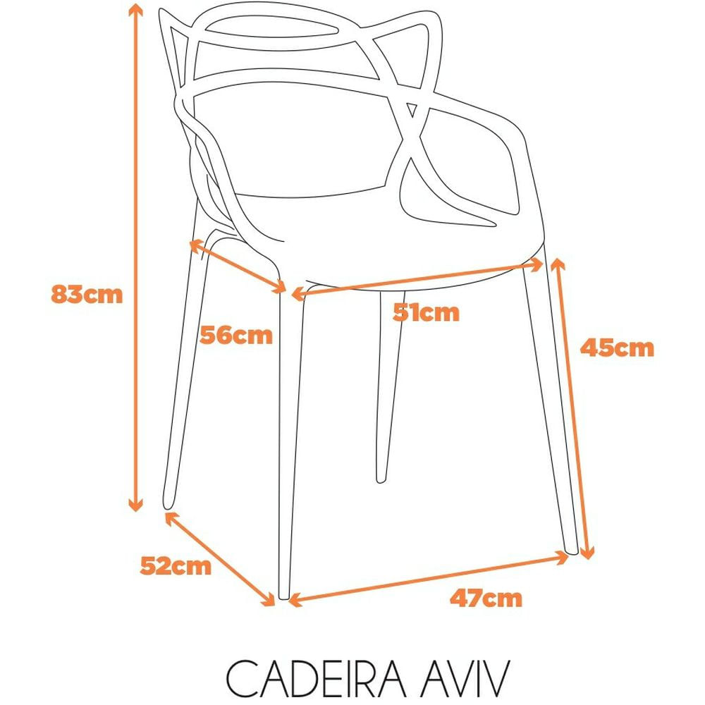 Kit-4-Cadeiras-Aviv-em-Polipropileno-Amarelo---70862
