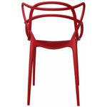 Kit4CadeirasAvivemPolipropilenoVermelho70863