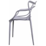 Kit4CadeirasAvivemPolipropilenoCinza70864