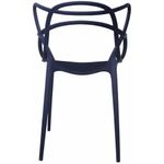 Kit4CadeirasAvivemPolipropilenoAzulMarinho70865