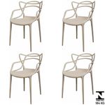 Kit4CadeirasAvivemPolipropilenoFendi70866