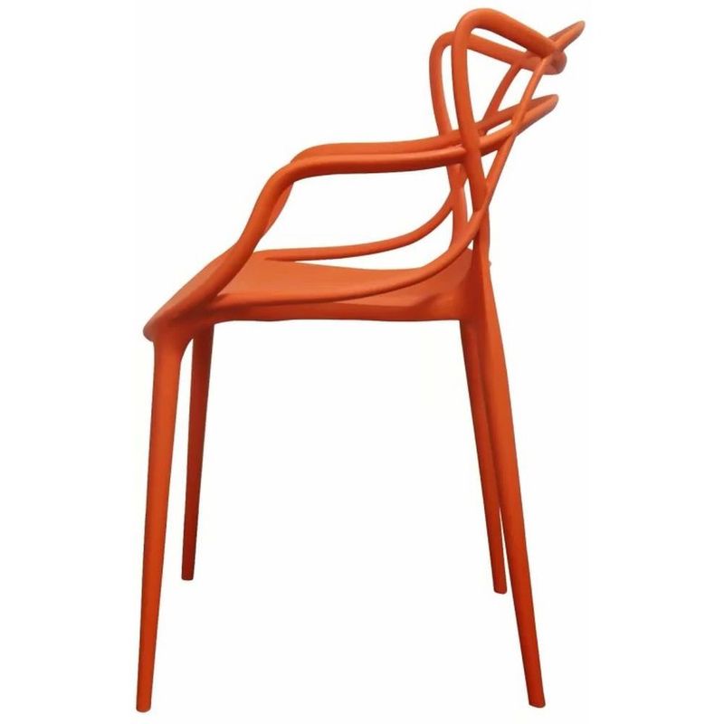 Kit4CadeirasAvivemPolipropilenoLaranja70867