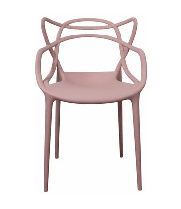 Kit 4 Cadeiras Aviv em Polipropileno Rosê - 70869