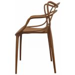 Kit4CadeirasAvivemPolipropilenoMarromCappuccino70870