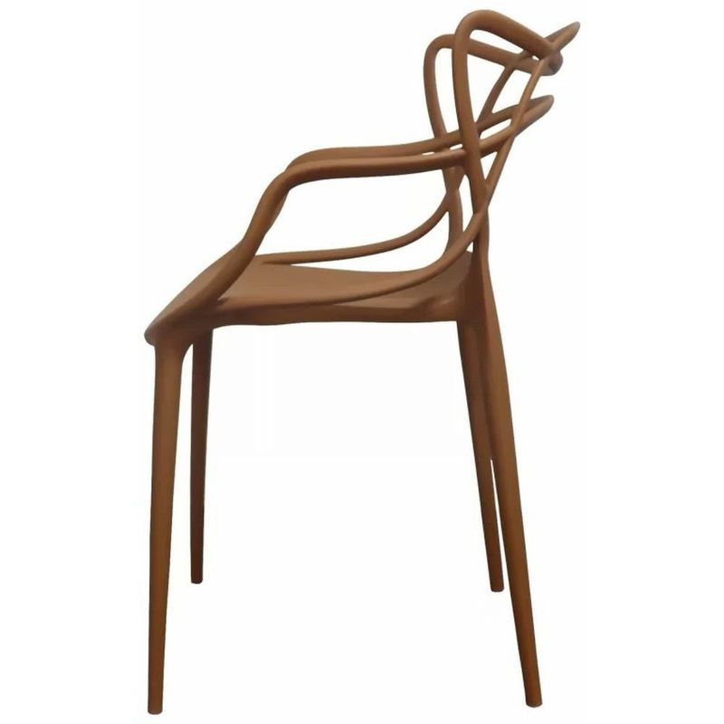 Kit4CadeirasAvivemPolipropilenoMarromCappuccino70870