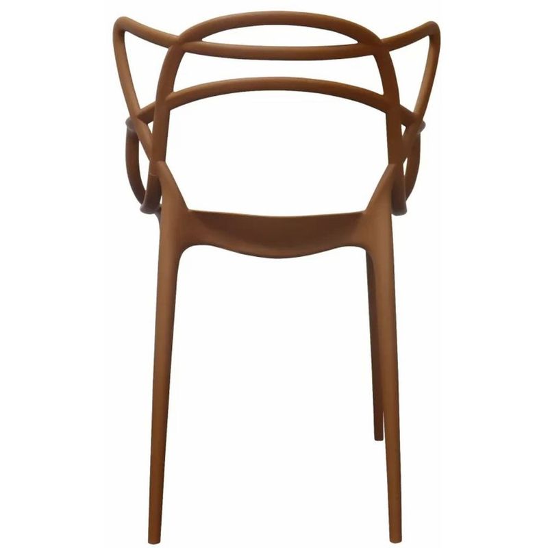 Kit4CadeirasAvivemPolipropilenoMarromCappuccino70870