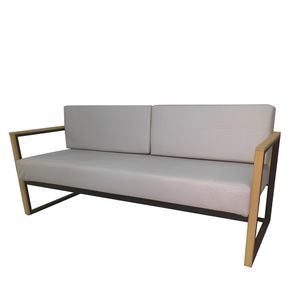 Sofa Sollo Estofado em Madeira de Eucalipto Mel 180 cm de largura - 70946