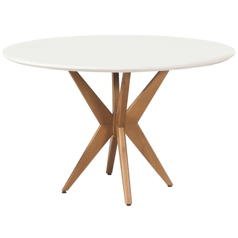 MesadeJantarPandoraTampoMDFcomVidroBrancoeBasecorImbuiaMel100cm70527