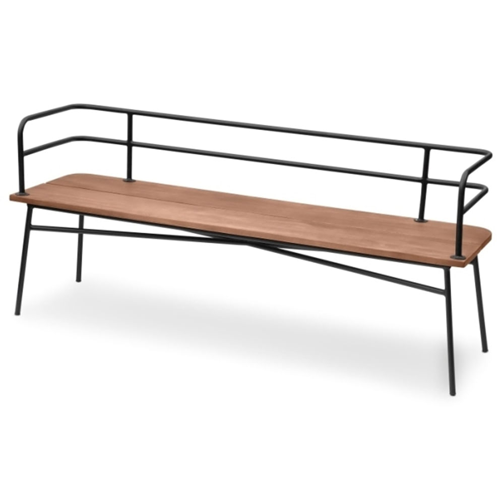 Banco-Prisma-Encosto-Tampo-Mel-Base-Preta-150cm---56604