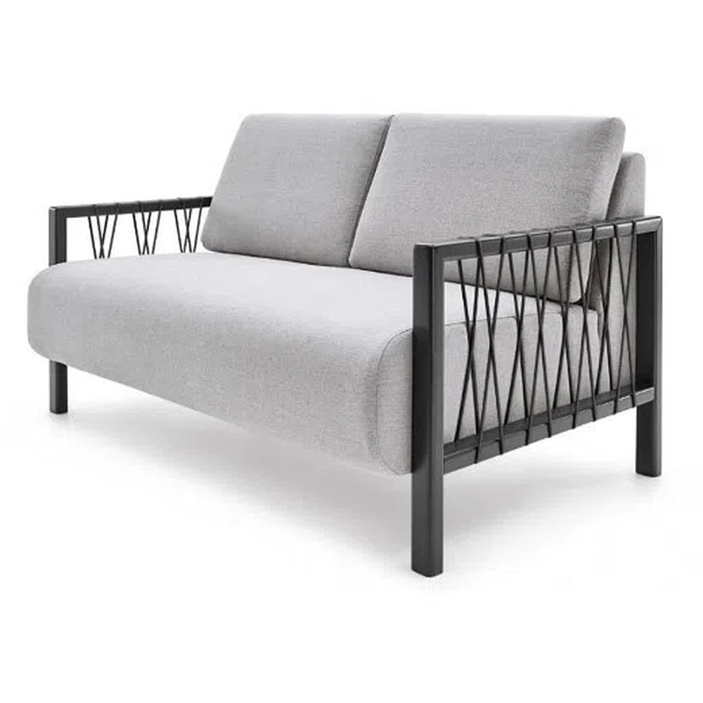 Sofa-Joe-Cinza-Fibra-Preta-Base-Preta-160cm---61825