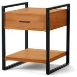 MesadeCabeceiraDenver1GavetaTampoMelBasePreta60cm62503