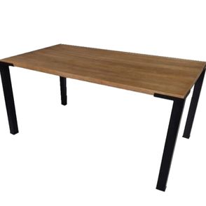 Mesa de Jantar Oriente em Madeira de Eucalipto Mel 160 cm - 71014