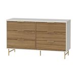 comodayves6gavetascorfreijocomoffwhitepesdourado135