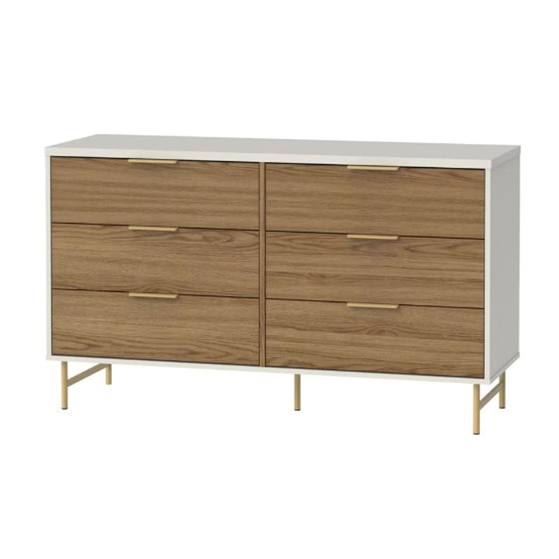 comodayves6gavetascorfreijocomoffwhitepesdourado135