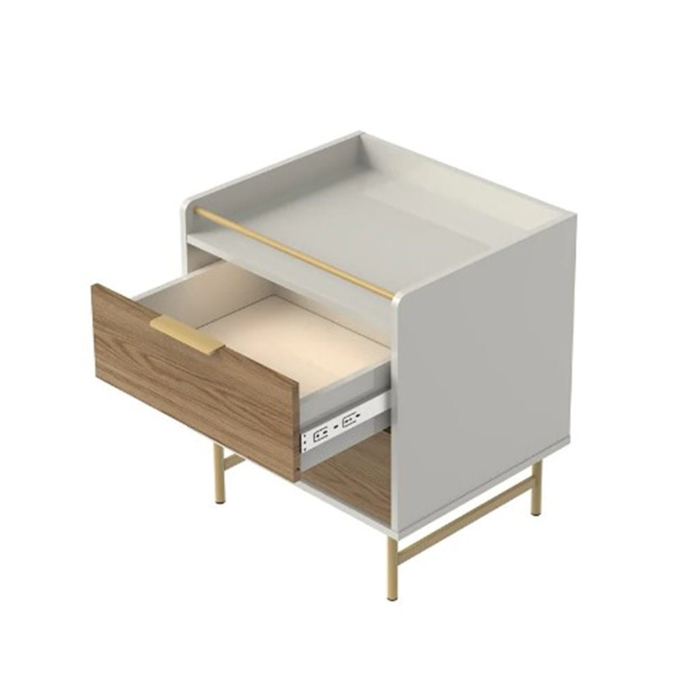 Mesa-Cabeceira-Yves-Com-2-Gavetas-Cor-Off-White-Fosco-Com-Freijo-53cm----71134