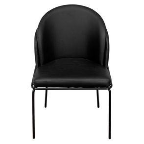 Cadeira Denali Estofada PU Preto Base Aco - 71492