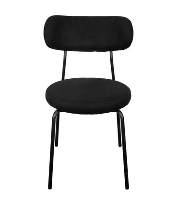 Cadeira Taal PU Preta Base Aco Preto - 71539