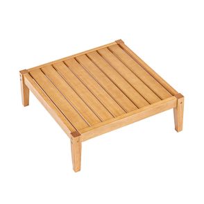 Mesa de Centro Cannes Ripada Base Mel 70cm - 72213