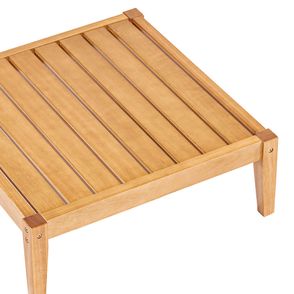 Mesa de Centro Cannes Ripada Base Mel 70cm - 72213