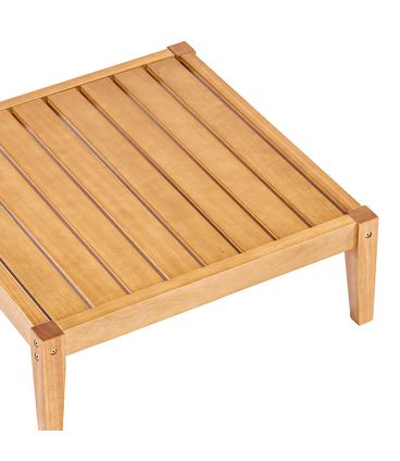 Mesa de Centro Cannes Ripada Base Mel 70cm - 72213