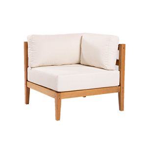 Sofa Modulo Canto Cannes Cor Cru Base Mel - 72221