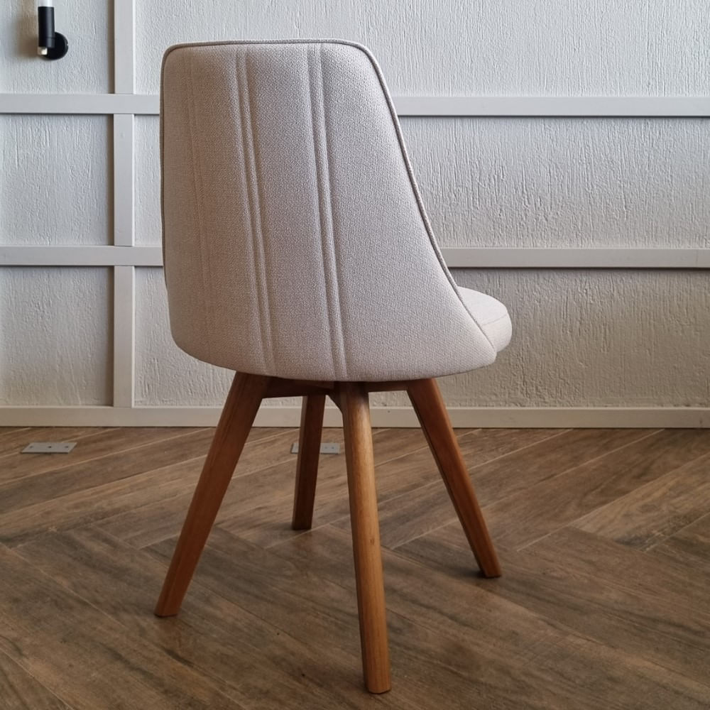 Cadeira-Catarina-Tecido-Cru-com-Base-Giratoria-em-Madeira-cor-Castanho---72266