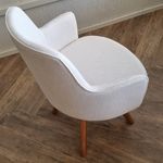 CadeiraCharloteAssentoTecidoCrucomBaseGiratoriaemMadeiraCastanho72268