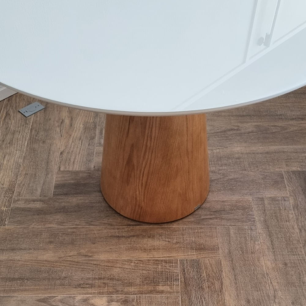 Mesa-Jantar-Piacenza-Tampo-Vidro-Off-White-e-Base-Cone-Castanho-120-cm---72357