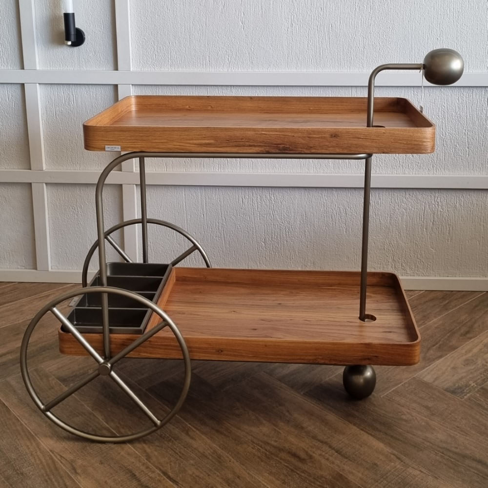 Carrinho-Bar-Prado-Bandejas-cor-Castanho-com-Estrutura-Champanhe-100cm---72358